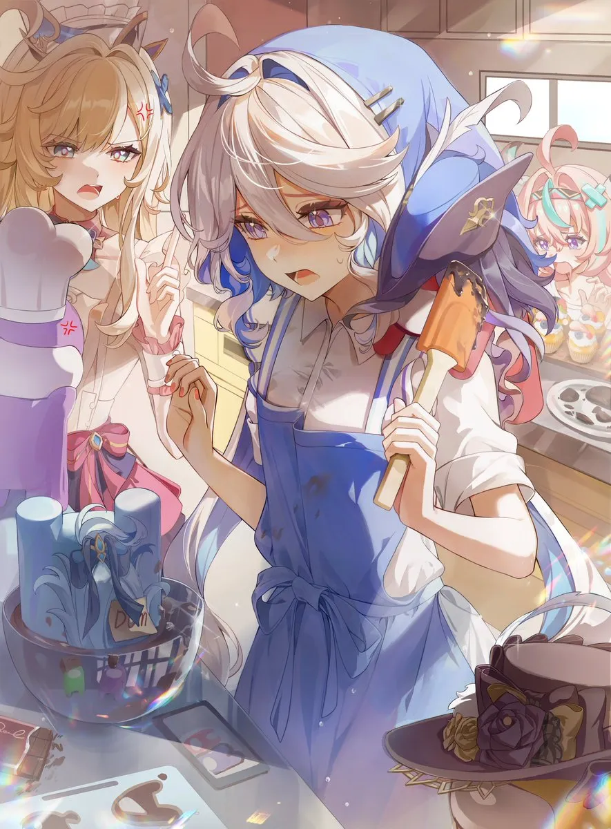 插画精选：胜利女神 灰姑娘 蔚蓝档案 圣园未花-洛神社区