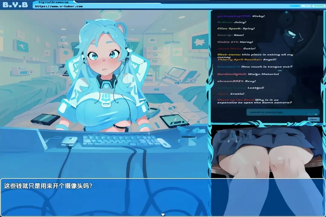 【日系RPG/AI汉化】V-TUBER(虚拟主播) v0.5-洛神社区