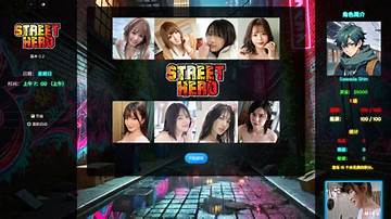 【SLG/Html/动态】街头英雄-洛神社区